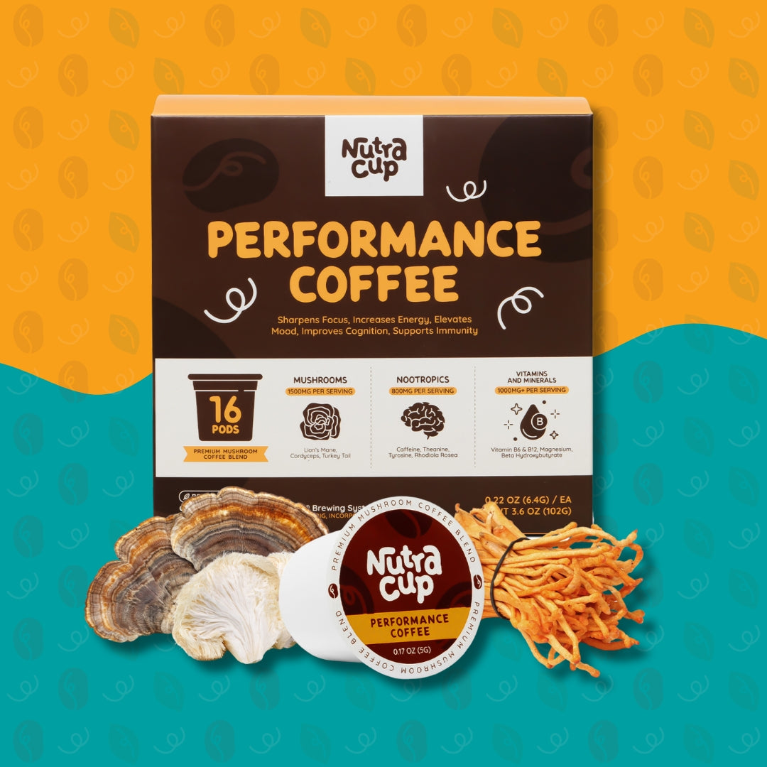 Performance Mushroom Coffee K-cup Pods